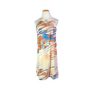Multicolor Sleeveless Women's Dress